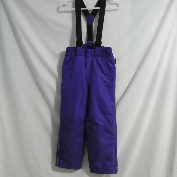 ALPINETEK | medium 12 (10-12) | Purple Ski - Snow - Snowboard Pants W/ Suspender - Picture 1 of 15